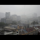 Wolkenbruch über Kuantan